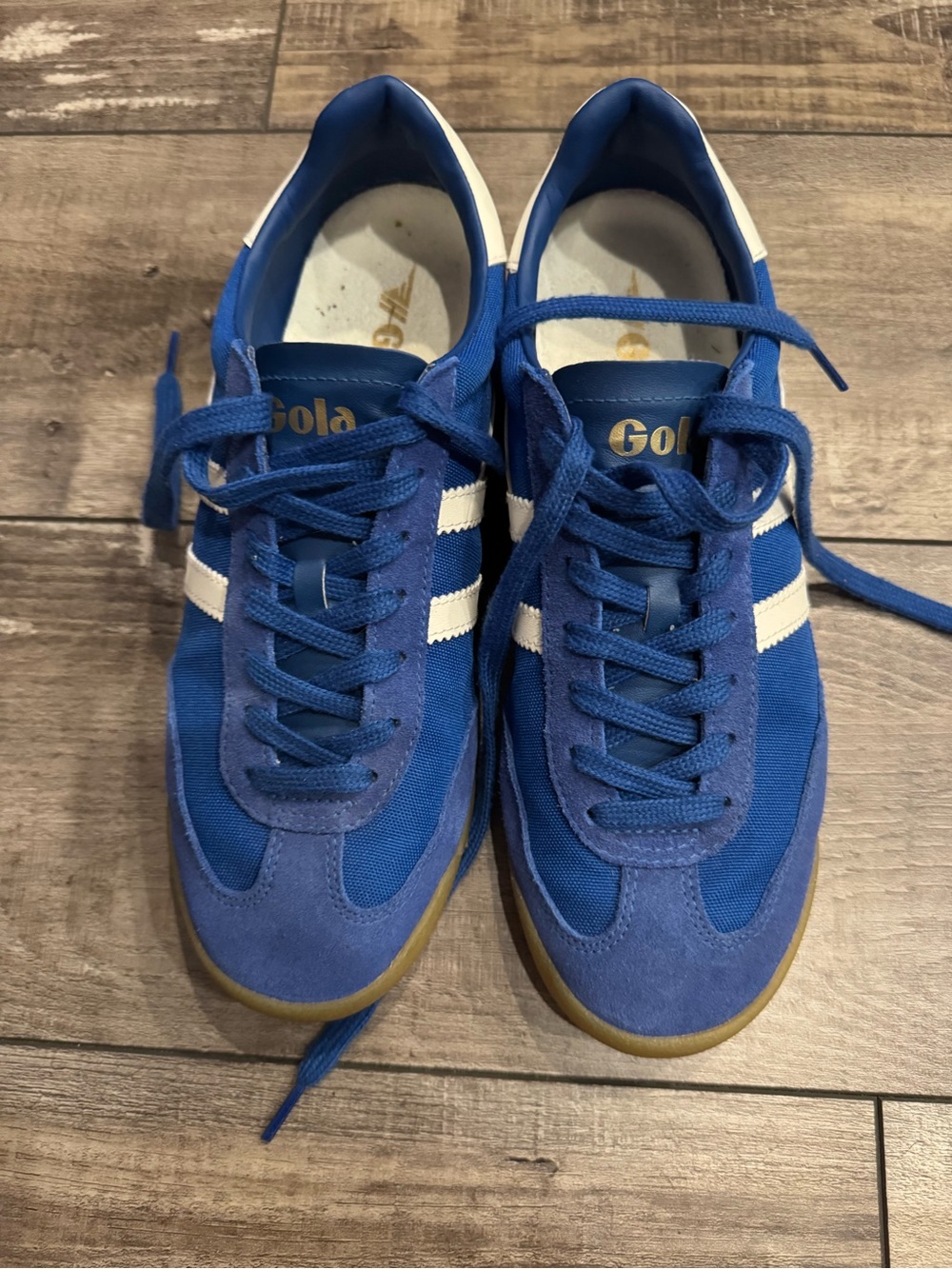 Gola Women’s Tornado Sapphire/Off white Color Block Sneakers